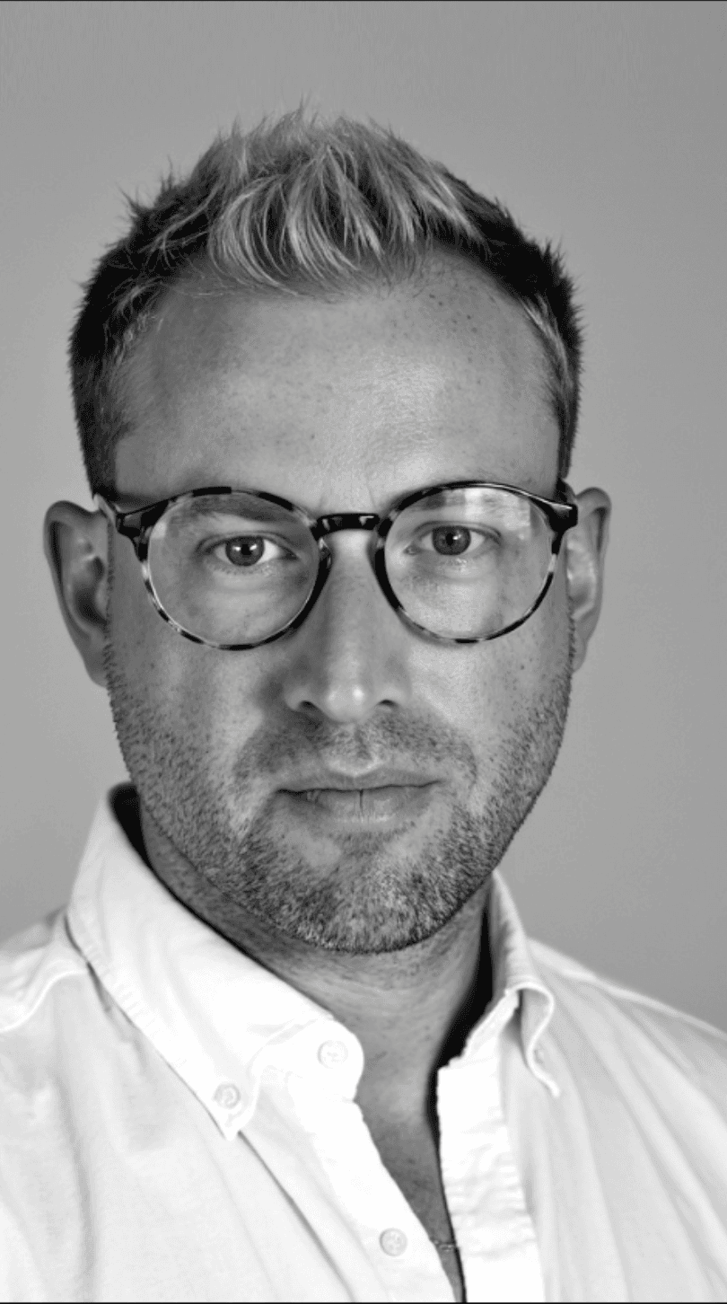 Professional portrait of Adam Nicholson